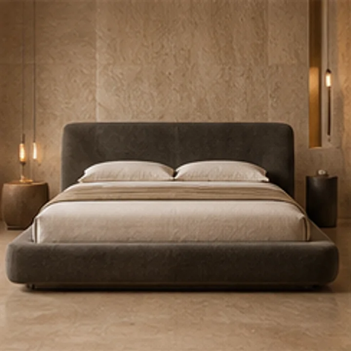 Serene Panel Bed 12 in maison collection