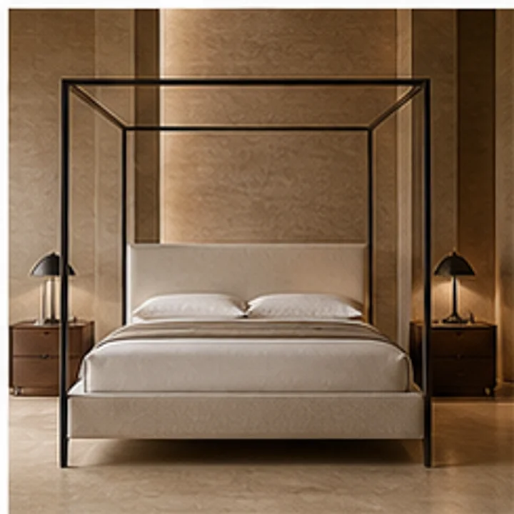 Vesper Headboard Bed 26 in solenne collection
