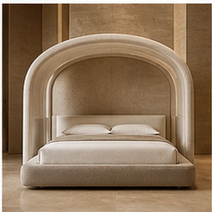 Calme Platform Bed 27 in nocturne collection