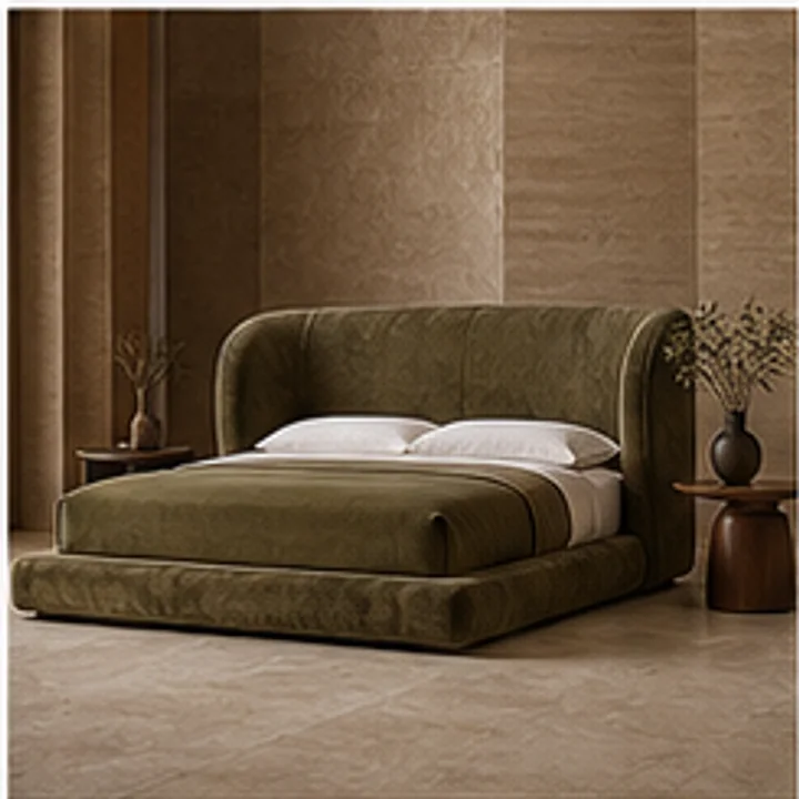 Serene Panel Bed 32 in maison collection