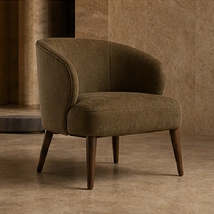 Alba Low Chair 10 in solenne collection