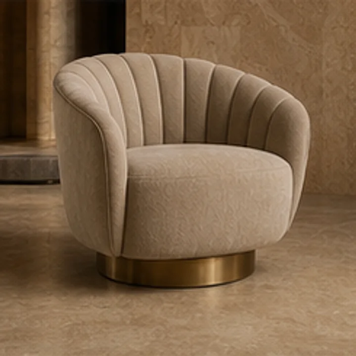 Cora Club Chair 25 in aurelia collection