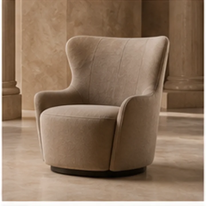 Milo Barrel Chair 43 in nocturne collection