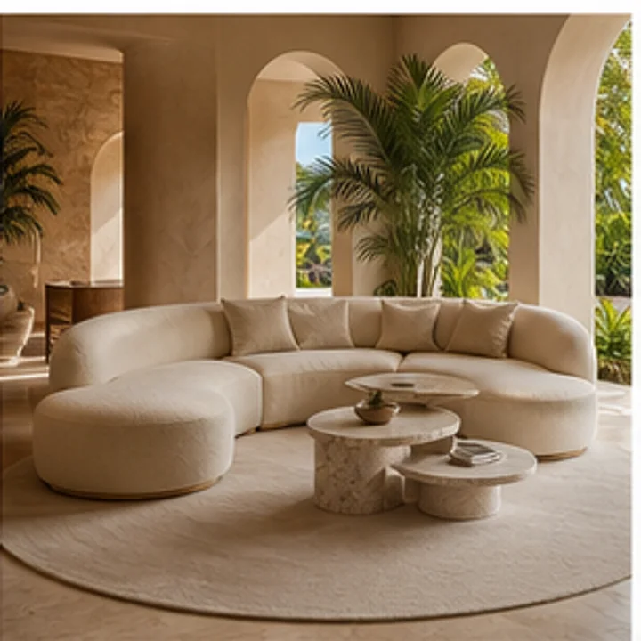 Vesper Cloud Sofa 03 in nocturne collection
