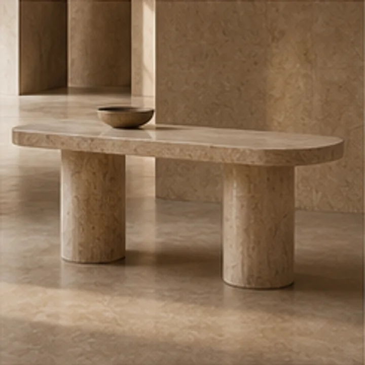 Varen Desk Table 19 in nocturne collection