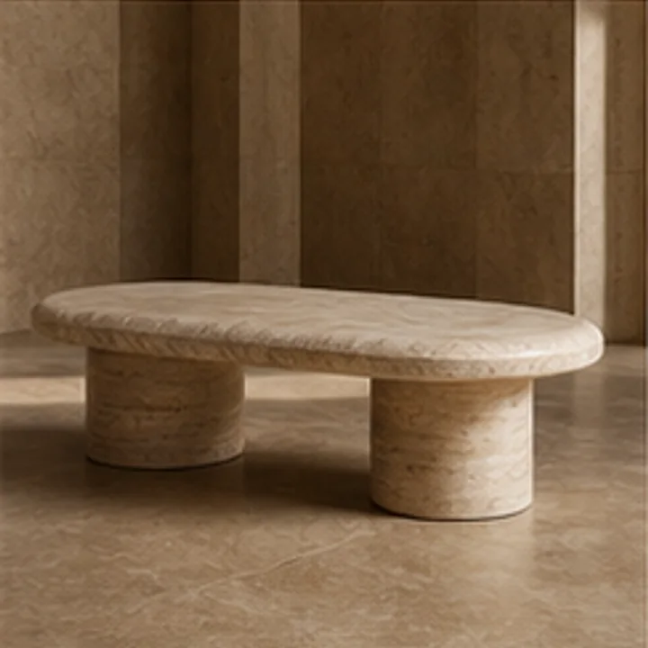 Oriel Stone Table 23 in nocturne collection