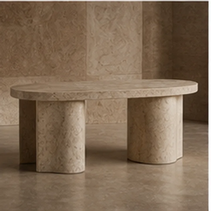 Lucent Side Table 45 in aurelia collection