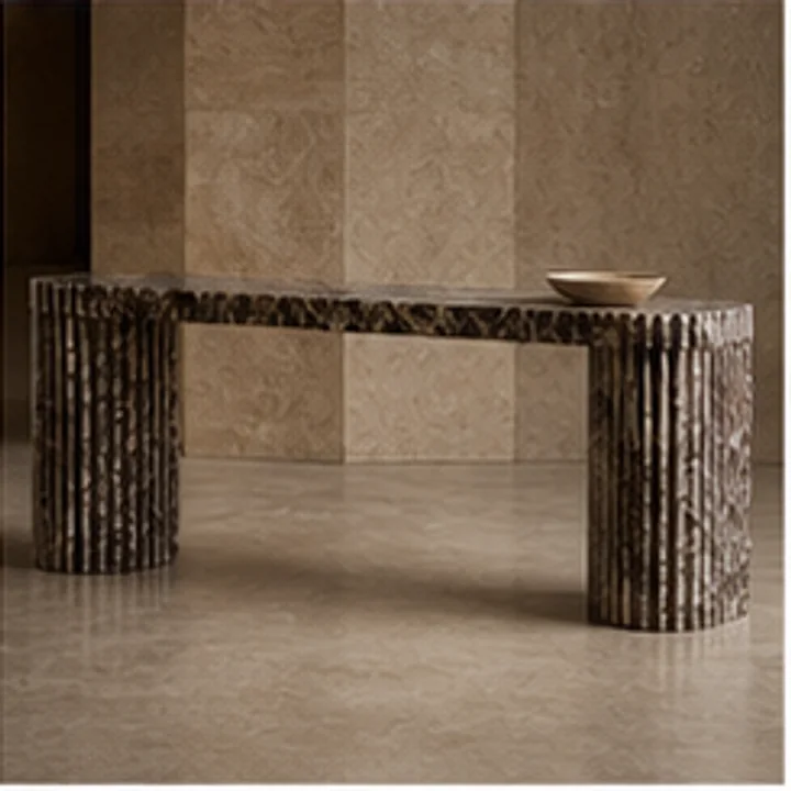 Varen Desk Table 49 in aurelia collection