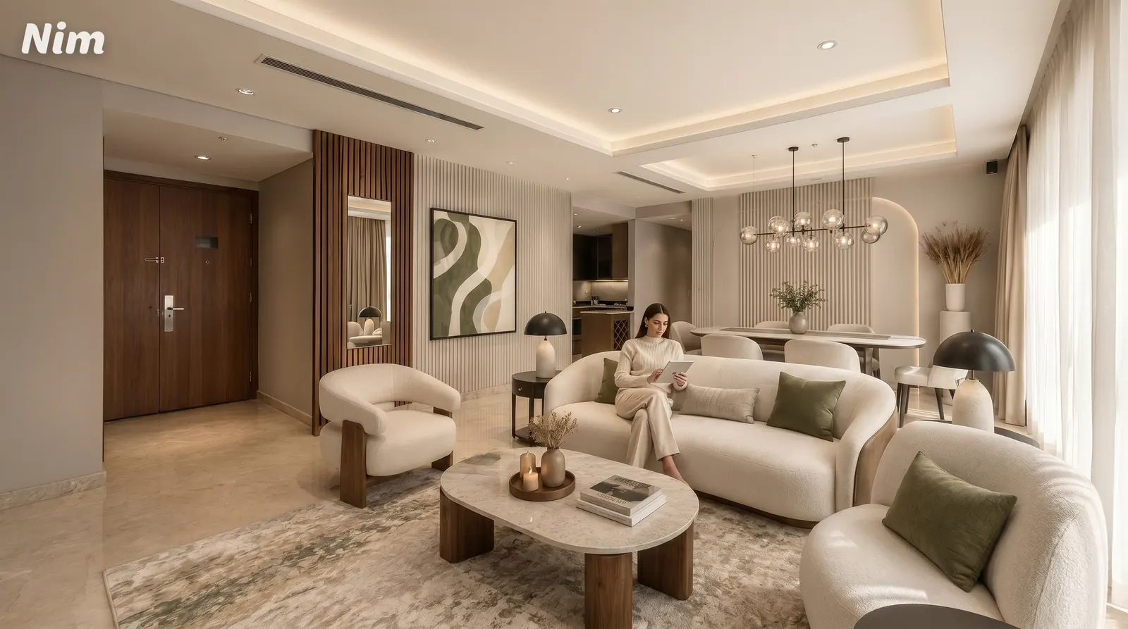 High Mansion interiors film still